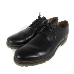 コーチ COACH HOUSTON DERBY ヒューストン ダービー レースアップシューズ ビジネス 革靴 レザー ロゴ Q6964 黒 ブラック US10 28㎝位 ■SM1のサムネイル