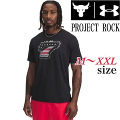 新品未使用　アンダーアーマー　UAプロジェクトロック アイアン ショートスリーブ Tシャツ　ブラック M〜XLサイズ UNDER ARMOUR PROJECT ROCK ブラック