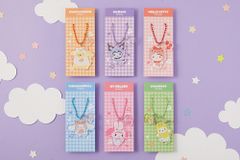 【SANRIO】cosplay clear keyring 韓国限定 マイメロディ クロミ シナモロール サンリオ ストラップ チャーム キーホルダー  キーリング バッグチャーム コスプレ アクリル クリア 透明 マイメロ KUROMI シナモン 日本未入荷