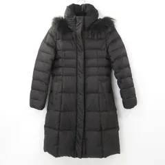 23区 洗える シレータフタ ロング ダウンコート 38 ブラック 洗える】シレータフタ ロング ダウンコート / 23区 S