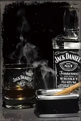 新品 Jack Daniel's ジャックダニエル ブリキ看板 ウイスキー バーインテリアのサムネイル
