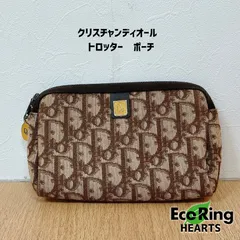 【希少】クリスチャンディオール トロッター 総柄 ミニポーチ PVC パープル 希少】クリスチャンディオール トロッター 総柄 ミニポーチ PVC