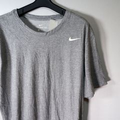 ナイキ NIKE Tシャツ 半袖 無地 メンズ XL クルーネック プリントロゴ アスレチックカット 大きいサイズ 古着