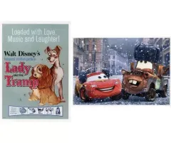 【中古】原画イラストボード 読売新聞 2016年 額絵シリーズ ディズニーキャラクターアートコレクション第11集