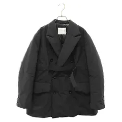 Sacai (サカイ) PADDED JACKET 23-06863 ブラック パディッド ダブルブレストジャケット ジップアップのサムネイル
