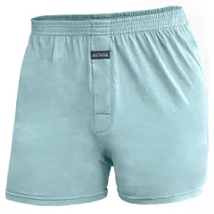 メンズ トランクス 綿100% コットン ニット 下着 インナー 前開き 通気性 吸汗 涼しい 快適 肌に優しい シンプル 無地 ベーシック 大きいサイズ 黒 青 ms-026