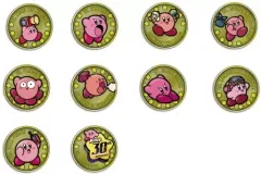 【中古】置物・装飾品 全10種セット 「星のカービィ 30th レリーフメダルコレクション vol.3」