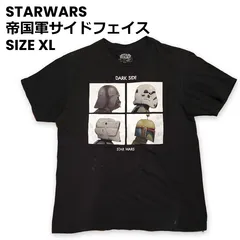 【L】STAR WARS スターウォーズ ダークサイド ヘルメットアート Tシャツ 【古着】25001