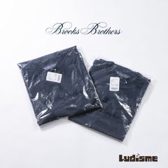 ブルックスブラザーズ Brooks Brothers ◆新品未使用◆ クルーネック Tシャツ ウール×ポリエステル ネイビー 刺繍ロゴ アメリカントラッド メンズファッション メンズトップス メンズTシャツ パックTシャツ