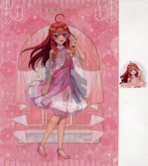 【中古】クリアファイル 中野五月/全身 A4クリアファイル＆ステッカーセット 「DMMくじ 映画 五等分の花嫁～アニメ放送から5周年記念パーティー～」 D10賞