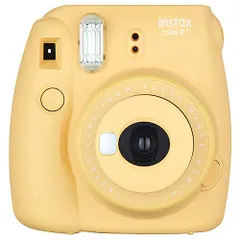 富士フイルム(FUJIFILM) インスタントカメラ チェキ instax mini8プラス 接写レンズ・純正ショルダーストラップ付き ハニー 60cmから撮影可能、(接写レンズ使用時35cm-50cm) INS MINI 8PLUS HO(中古品)のサムネイル