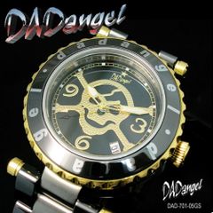 DAD ANGEL ダッドエンジェル スカルダイヤル ブラックセラミック&SS