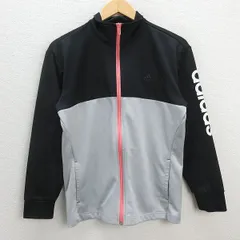 k■アディダス/adidas CE0295 トラックジャケット/ジャージ【L】黒灰色/LADIES■95【中古】