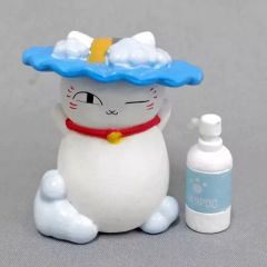 [중고] 트레이딩 피규어 샴푸는 정성스럽게 [나츠메 친구장 냥코 선생님 해피 버스 타임]
