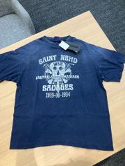 【EL6】セントマイケル SAINT MICHAEL × ネイバーフッド NEIGHBORHOOD 25SS プリントTシャツ Mサイズ SM-HR8-0000-C71　MK10483
