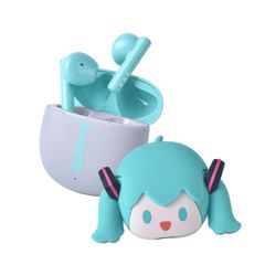 【新品】初音ミク billpods Bluetoothイヤホンセット   ワイヤレスイヤホン Bluetooth 5.3 高音質 イヤホン マイク 完全ワイヤレス 防水 多機能 残量表示 長時間 軽量 ヘッドセット
