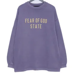 ESSENTIALS HEAVY LONGSLEEVE TEE XXSサイズ パープル