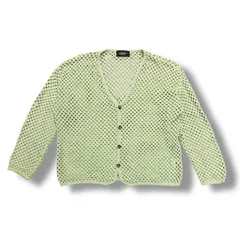 参考上代35200円 UNUSED MESH CARDIGAN メッシュカーディガン ニット アンユーズド US2330  89949A4のサムネイル