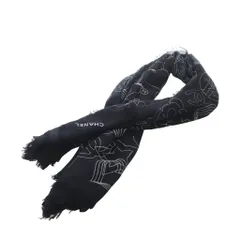 正規品CHANEL シルク混大判ストール 25C》CHANEL シャネル ストール マフラー (CHANEL/マフラー