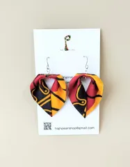 アフリカ布 ピアスorイヤリング oriori2 orient