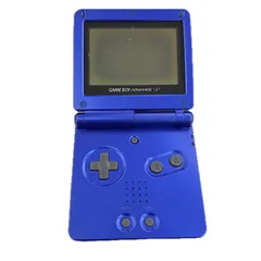 186000 現状品 Nintendo 任天堂 ニンテンドウ ゲームボーイアドバンス SP AGS-001  ブルー　アズライトブルー　パープル