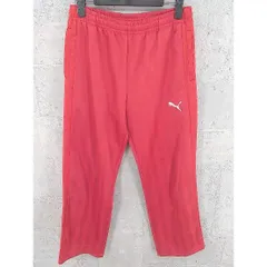 ◇ Puma プーマ キッズ 子供服 パンツ ジャージ 160 レッド #  【1002797686794】