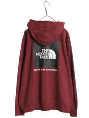 【お得なクーポン配布中!】 US企画 ノースフェイス 両面 プリント スウェット フード パーカー メンズ XL / 大きいサイズ プルオーバー トレーナー アウトドア 裏起毛