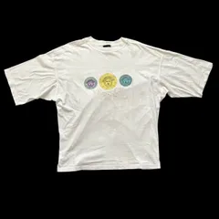 VERSACE ヴェルサーチ 半袖Tシャツ 白 緑系 黄 メデューサ レディース XLサイズのサムネイル