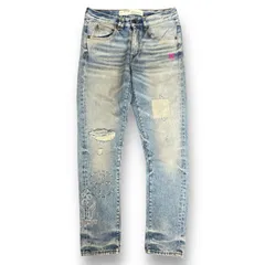 国内正規 OFF-WHITE スタッズ クラッシュ デニム パンツ OMYA011E19386045 オフホワイト 31 70183A1のサムネイル