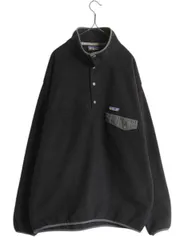 【お得なクーポン配布中!】 パタゴニア ライトウェイト シンチラ スナップT メンズ XL 黒 17年製 フリース プルオーバー ジャケット アウトドア 大きいサイズ ブラック