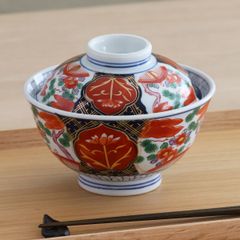 [美濃焼 食器 陶器]錦松菊 反蓋丼 どんぶり 茶碗 飯碗