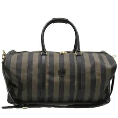 【中古】フェンディ FENDI ペカン ボストンバッグ 旅行バッグ 大容量 FENDI フェンディ ペカン柄 ミニボストンバッグ ハンドバッグ
