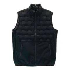 【美品】マンシングウェア　リバーシブルロングベストLL 美品】マンシングウェア リバーシブルロングベストLL