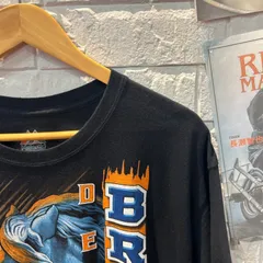 古着 L Majestic 黒　プリント　Tシャツ