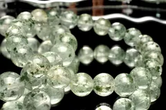 希少◇グリーン フックサイトインクォーツ 10mm ブレスレット 1個売り パワーストーン 天然石 _BG5429-10