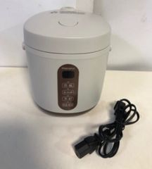 【取りに来れる方限定】133.2021年製！macaFUL ミニライスクッカー　1.5合　MRC-15L