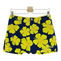 サイズ：2 DANCE WITH DRAGON ダンスウィズドラゴン  ショートパンツ ハイビスカス柄 ネイビー系 [240101421943] ゴルフウェア レディース ストスト