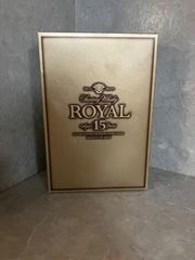 user_f2aa09a1様専用【お酒-013】ウイスキー　SUNTORY WHISKY ROYAL 15年　未開封　箱付き