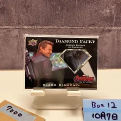 2021 Upper Deck Jeremy Renner as Hawkeye Marvel Studios Avengers Age of Ultron DIAMOND FACET カード