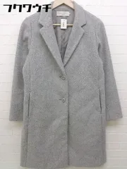 ◇ chocol raffine robe ショコラ フィネ ローブ 長袖 チェスター コート サイズM グレー レディース 【中古】 【1103230006640】のサムネイル
