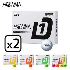 HONMA ホンマ D1 Ball 2024 D1 ボール 【選べる2ダース】（12個入り）<!-利用不可文字-!>2【BT2401】