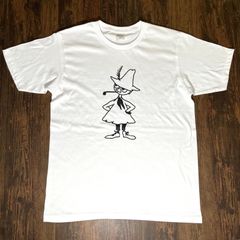 スナフキン・パイプ・ムーミン・Tシャツ・白