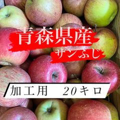 青森県産　サンふじ　加工用　20キロ