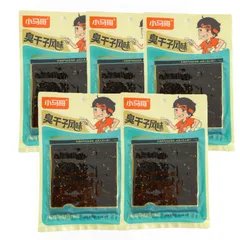 小馬哥 臭干子风味 ラーティアオ【80g×5袋セット】ネコポス 中華菓子 中国の駄菓子 おつまみ