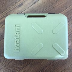 【中古】イワタニ（Iwatani）カセットコンロ タフまるJr. ダッチオーブン 使用可 オリーブ