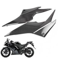 バイク用カーボン塗装フェアリング 燃料タンク サイドカバー カワサキ NINJA 250R EX250 ZX250 39783 カスタムパーツ アクセサリー