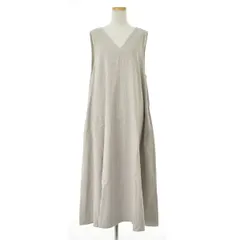 【SM2SamansaMos2】1106613 前後着Aラインジャンパースカート マキシノースリーブワンピース