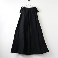 machatt マチャット メモリーキュロットパンツ ブラック 中古・古着通販】machatt (マチャット) メモリーキュロット