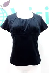 LANVIN COLLECTION ランバンコレクション  半袖カットソー Tシャツ ギャザー  40