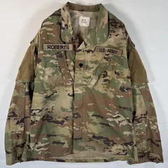 古着 00’s/00年代 ミリタリーコンバットジャケット マルチカム 米軍実物 迷彩 カモフラ ワッペン 2001年 MEDIUM -REGULAR  グリーン系 メンズ